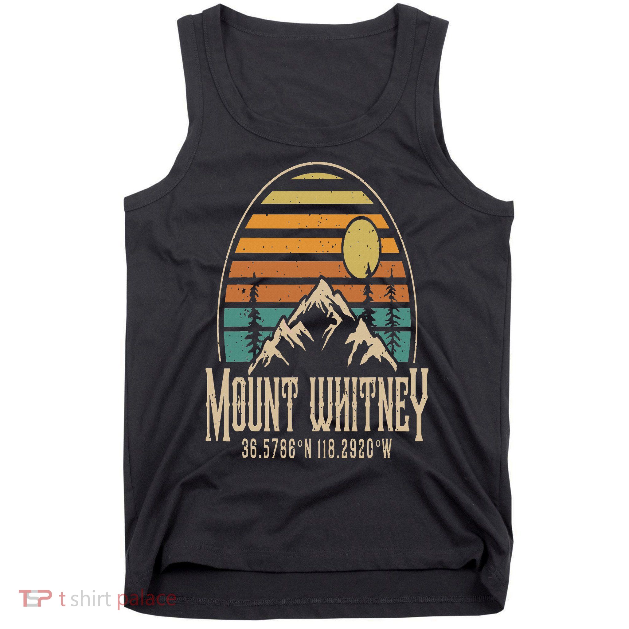 Mountain Mt. Whitney California Hiking Camping Mount Whitney Tank Top