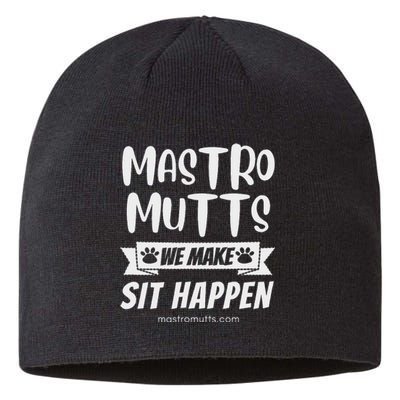 Mastro Mutts We Make Sit Happen Sustainable Beanie