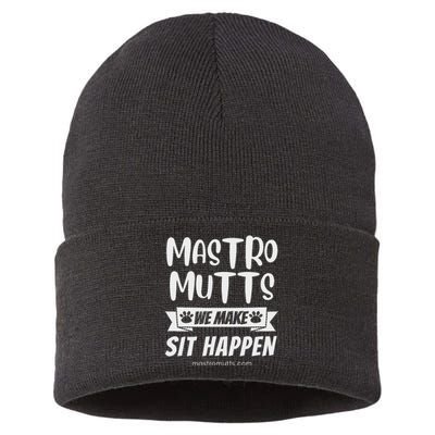 Mastro Mutts We Make Sit Happen Sustainable Knit Beanie