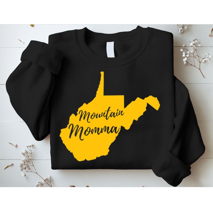 Mountain Momma West Virginia State Map TShirt Sweatshirt