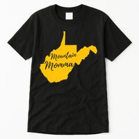 Mountain Momma West Virginia State Map TShirt Tall T-Shirt