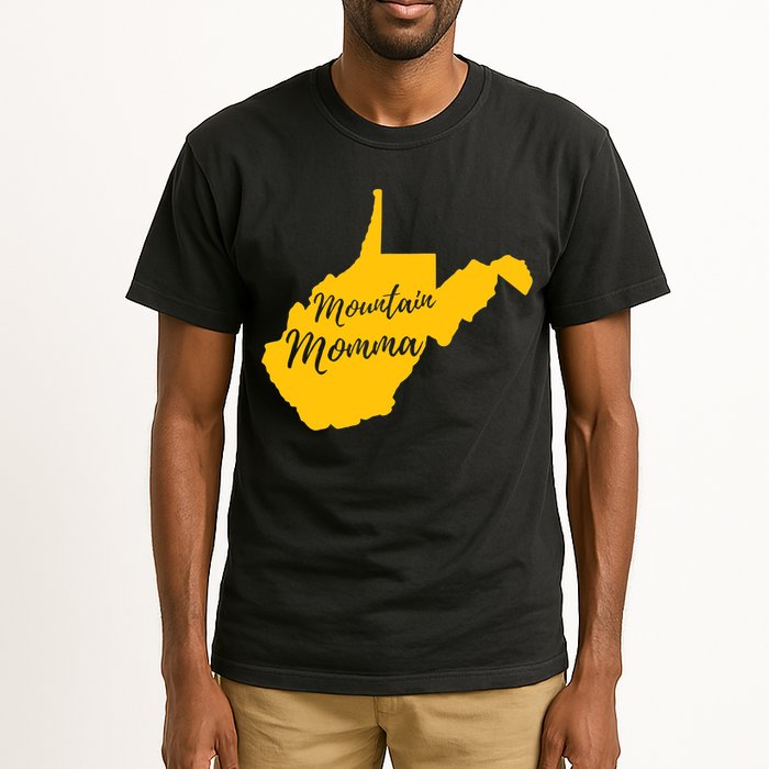 Mountain Momma West Virginia State Map TShirt Tall T-Shirt