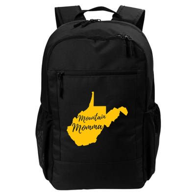 Mountain Momma West Virginia State Map TShirt Backpack