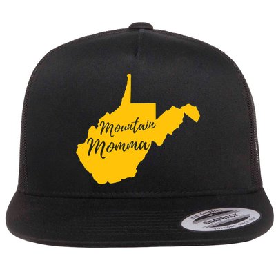 Mountain Momma West Virginia State Map TShirt Flatbill Hat
