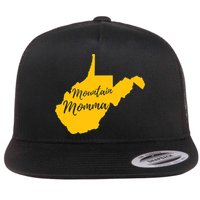 Mountain Momma West Virginia State Map TShirt Flatbill Hat