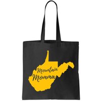 Mountain Momma West Virginia State Map TShirt Bag