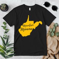 Mountain Momma West Virginia State Map TShirt Premium T-Shirt