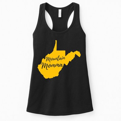 Mountain Momma West Virginia State Map TShirt Womens Tank Top