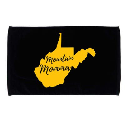 Mountain Momma West Virginia State Map TShirt Microfiber Hand Towel