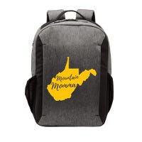 Mountain Momma West Virginia State Map TShirt Vector Backpack