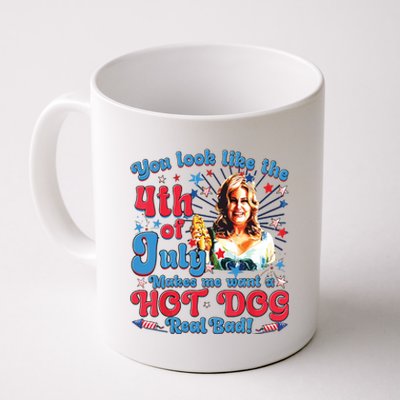 Makes Me Want A Hotdog Real Bad Coffee Mug