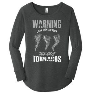 Meteorologist Meteorologist Weather Tornado Hurricane Rain Women's Perfect Tri Tunic Long Sleeve Shirt