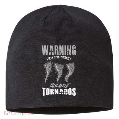 Meteorologist Meteorologist Weather Tornado Hurricane Rain Sustainable Beanie