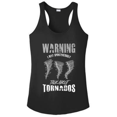 Meteorologist Meteorologist Weather Tornado Hurricane Rain Ladies PosiCharge Competitor Racerback Tank