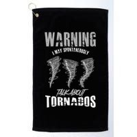 Meteorologist Meteorologist Weather Tornado Hurricane Rain Golf Towel