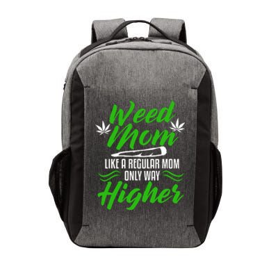 Marijuana Mom Weed Funny 420 Cannabis Gifts Women Vector Backpack