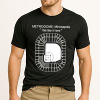 Metrodome Minneapolis We Like It Here Cooling Performance Crew T-Shirt