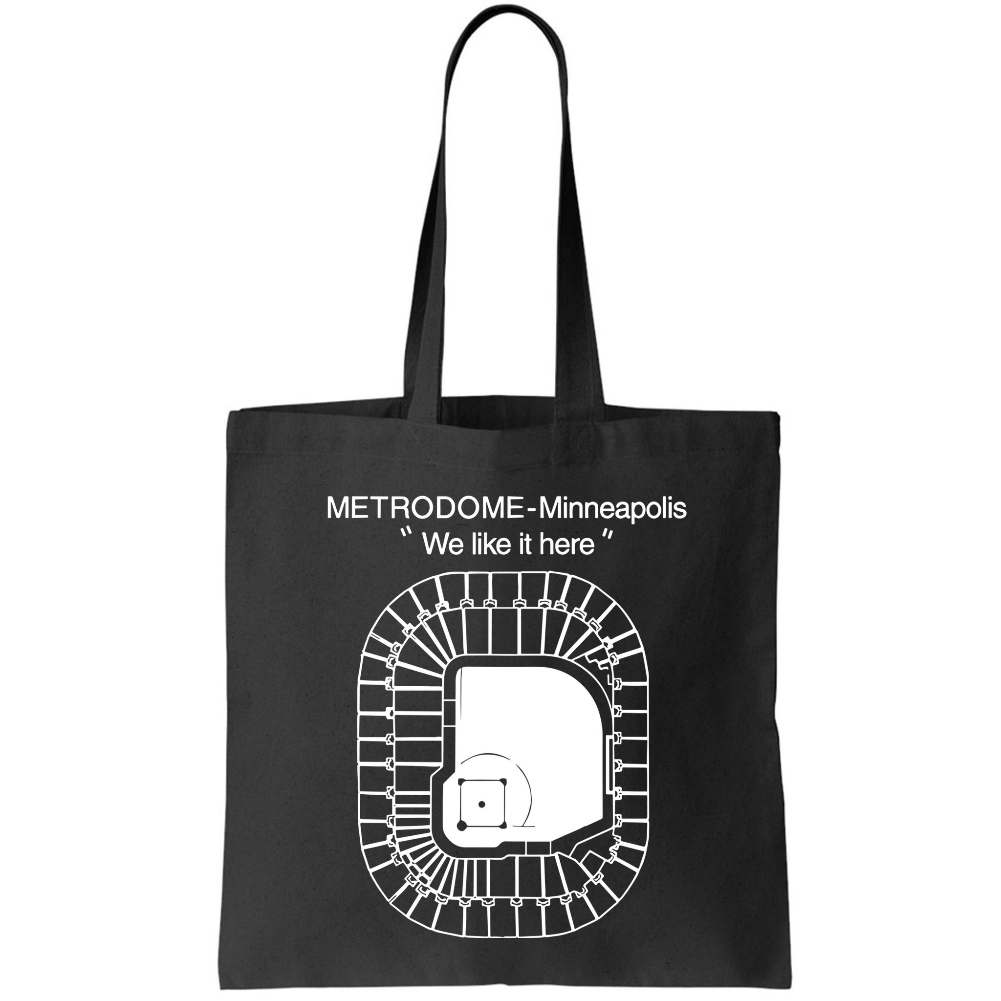 Metrodome Minneapolis We Like It Here Bag