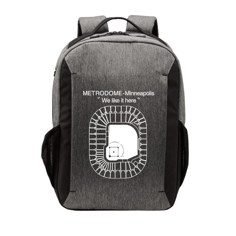 Metrodome Minneapolis We Like It Here Vector Backpack