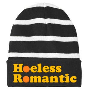 Maddi May Wearing Bobsliquor Hoeless Romantic Striped Beanie with Solid Band