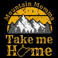 Mountain Momma West Virginia Take Me Home WV Map Mountains Cooling Performance Crew T-Shirt