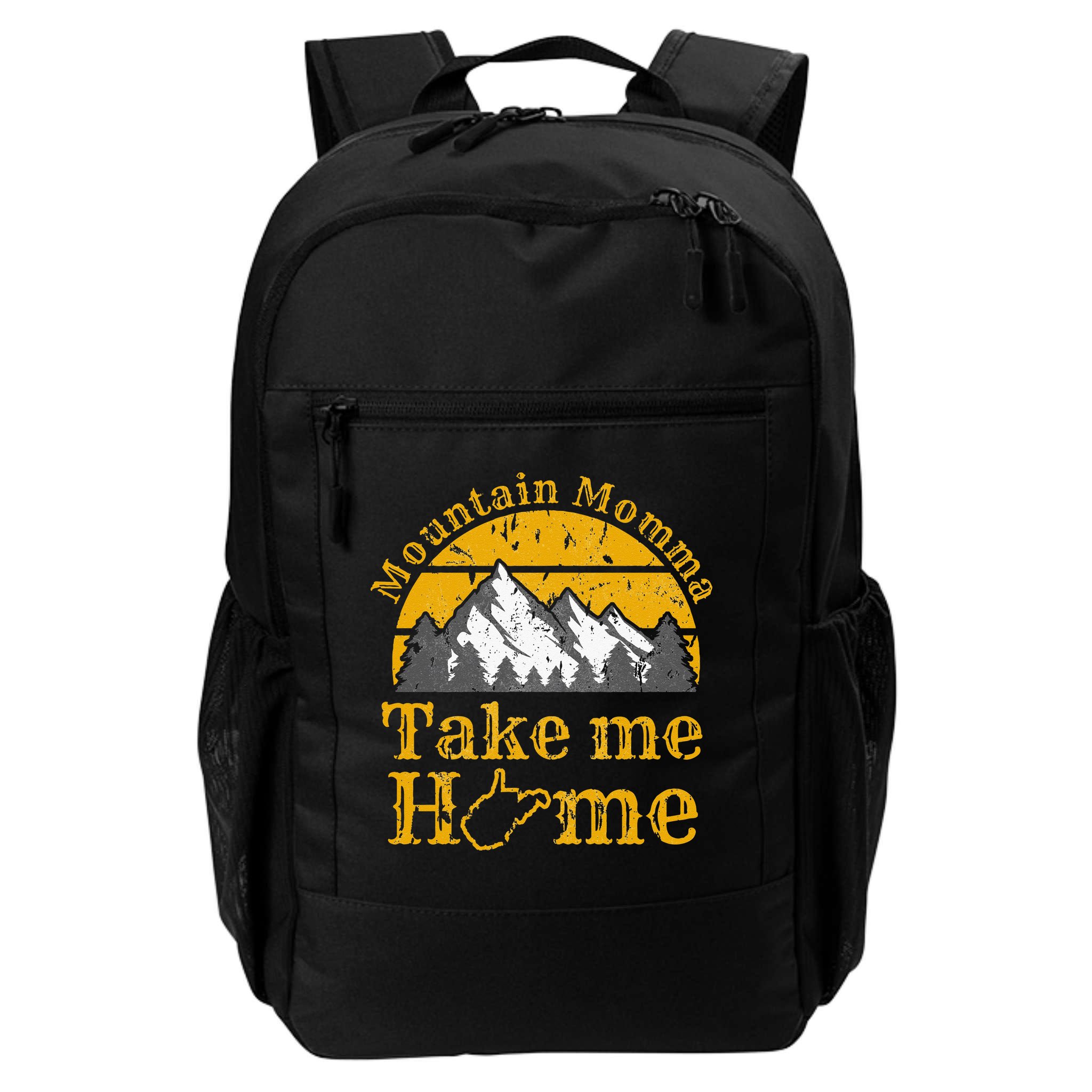 Mountain Momma West Virginia Take Me Home WV Map Mountains Backpack