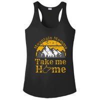 Mountain Momma West Virginia Take Me Home WV Map Mountains Ladies PosiCharge Competitor Racerback Tank