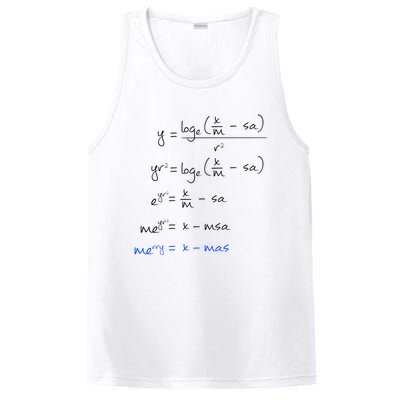 Math Merry Xmas Math Equation Funny Christmas Algebra Great Gift PosiCharge Competitor Tank