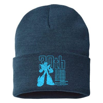 Mega Man X 30th Anniversary Sustainable Knit Beanie