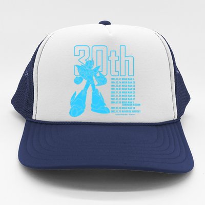 Mega Man X 30th Anniversary Trucker Hat