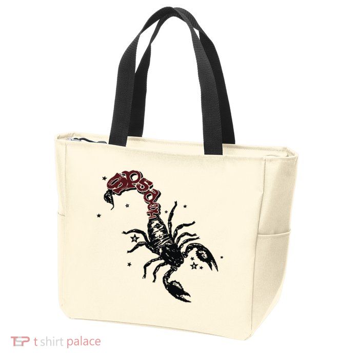 Mariahthescientist Mts X Sp5der Scorpion Zip Tote Bag