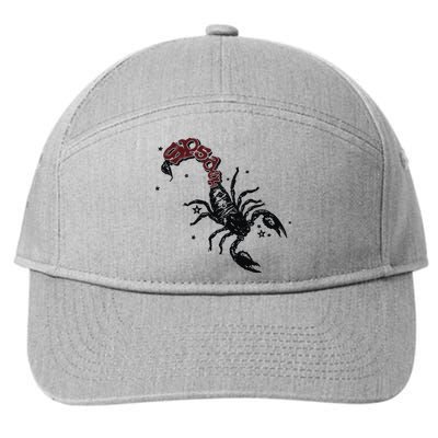 Mariahthescientist Mts X Sp5der Scorpion 7-Panel Snapback Hat