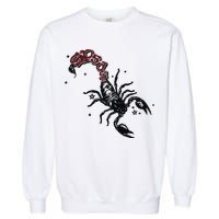Mariahthescientist Mts X Sp5der Scorpion Garment-Dyed Sweatshirt
