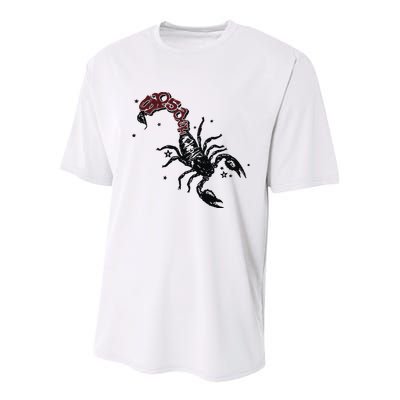 Mariahthescientist Mts X Sp5der Scorpion Youth Performance Sprint T-Shirt