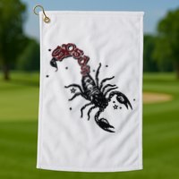Mariahthescientist Mts X Sp5der Scorpion Golf Towel