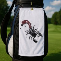 Mariahthescientist Mts X Sp5der Scorpion Golf Towel