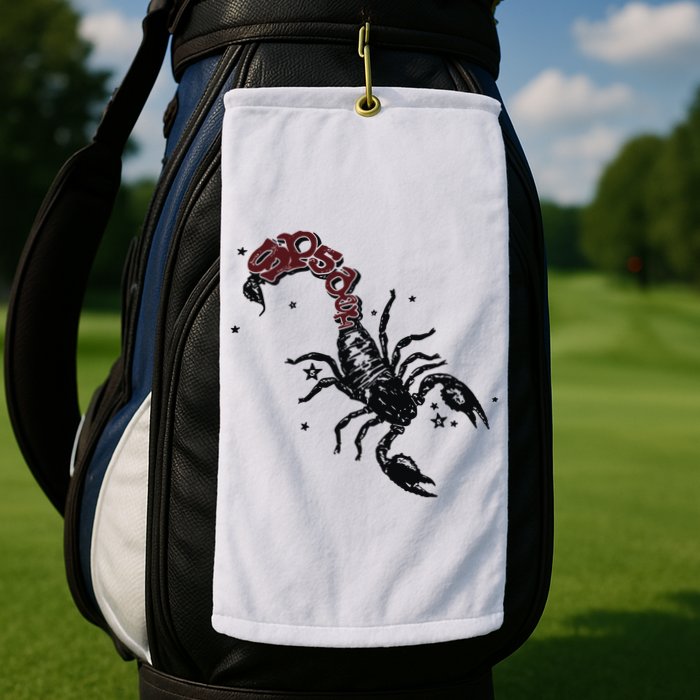 Mariahthescientist Mts X Sp5der Scorpion Golf Towel