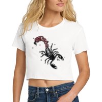 Mariahthescientist Mts X Sp5der Scorpion Crop Top