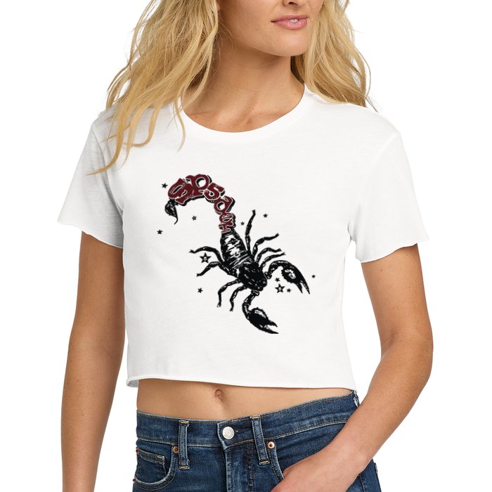 Mariahthescientist Mts X Sp5der Scorpion Crop Top