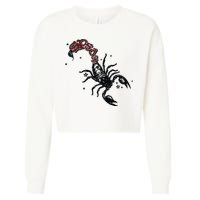 Mariahthescientist Mts X Sp5der Scorpion Cropped Pullover Crew