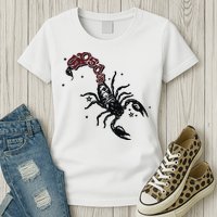 Mariahthescientist Mts X Sp5der Scorpion Womens T-Shirt