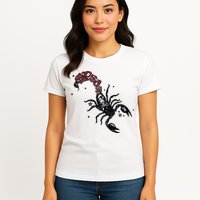 Mariahthescientist Mts X Sp5der Scorpion Womens T-Shirt