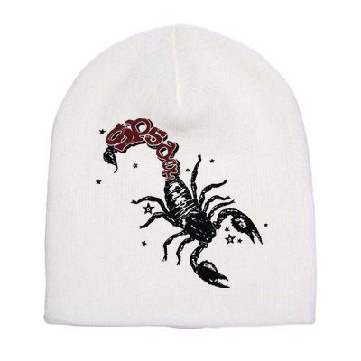 Mariahthescientist Mts X Sp5der Scorpion Short Acrylic Beanie