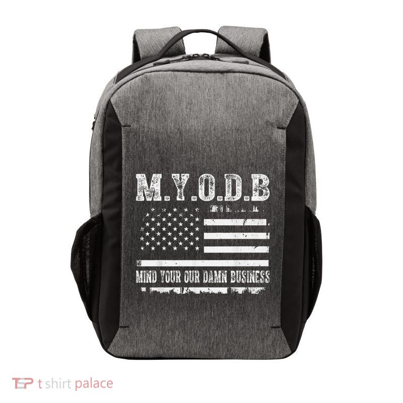 Myodb My Your Our Damn Business Vector Backpack