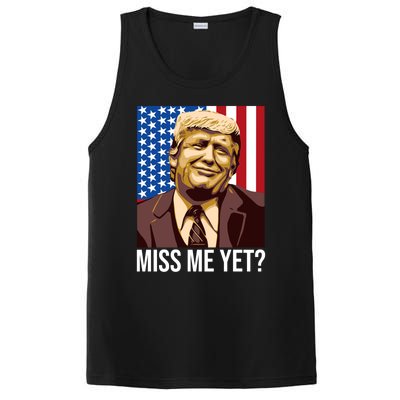 Miss Me Yet Funny President Election Trump 2024 Save America Great Gift PosiCharge Competitor Tank