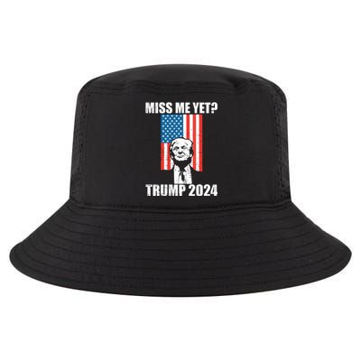 Miss Me Yet Funny Trump 2024 Cool Comfort Performance Bucket Hat