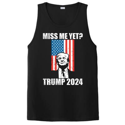 Miss Me Yet Funny Trump 2024 PosiCharge Competitor Tank