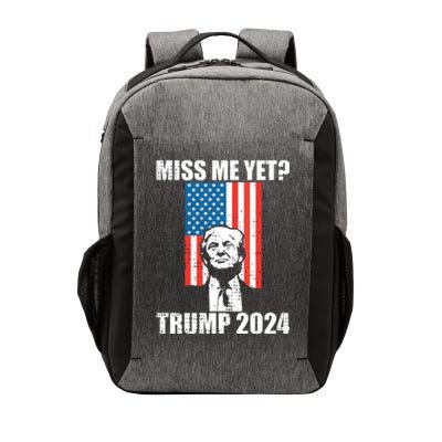 Miss Me Yet Funny Trump 2024 Vector Backpack