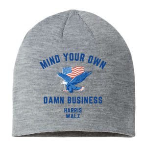 Meidastouch Mind Your Own Damn Business Harris Walz Sustainable Beanie