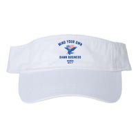 Meidastouch Mind Your Own Damn Business Harris Walz Valucap Bio-Washed Visor